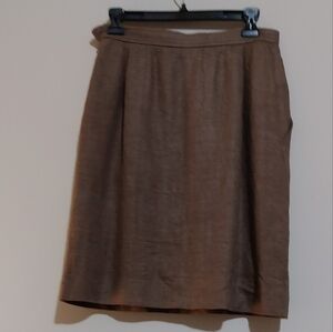 Saint laurent rive gauche  silk skirt size 38